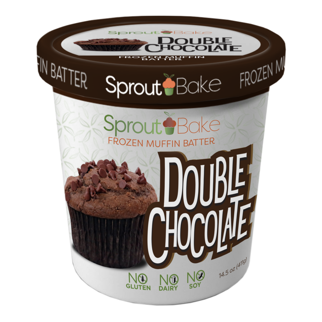 Double Chocolate Frozen Muffin Batter