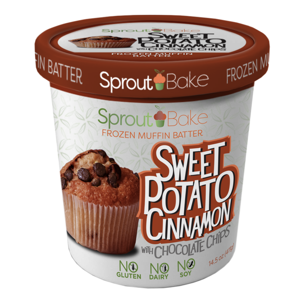 Sweet Potato Cinnamon Frozen Muffin Batter